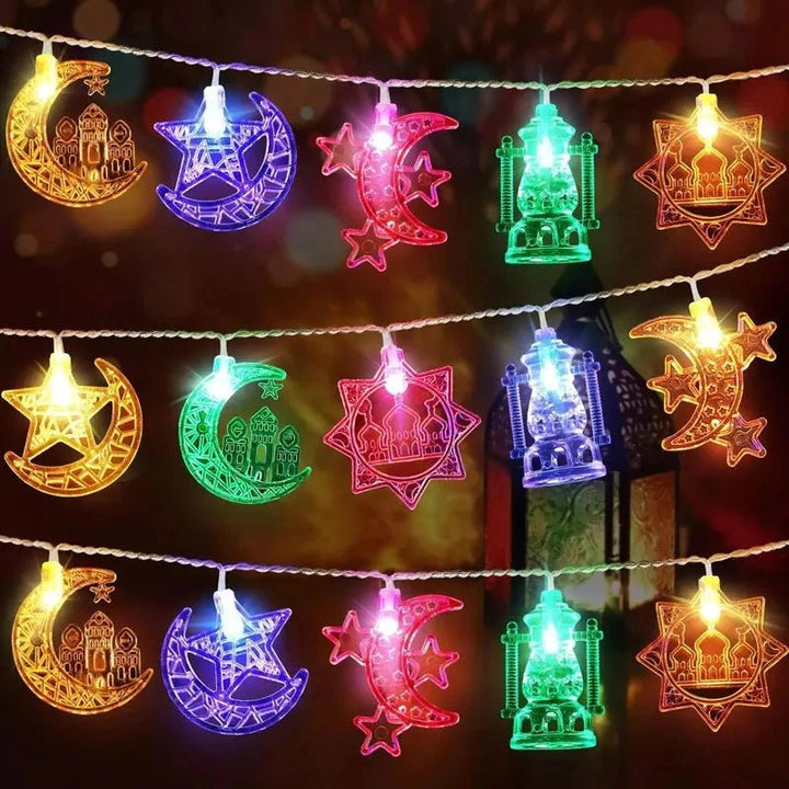 Bay + Birch™ Ramadan Crescent LED Lights - Bay + Birch