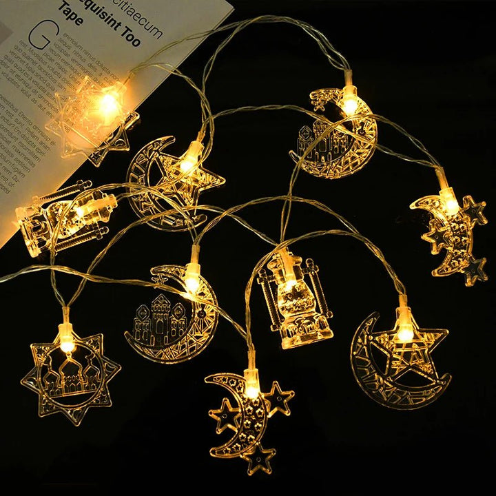 Bay + Birch™ Ramadan Crescent LED Lights - Bay + Birch