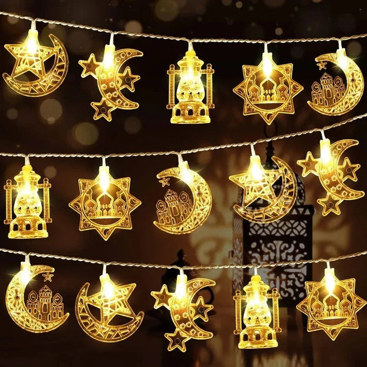 Bay + Birch™ Ramadan Crescent LED Lights - Bay + Birch