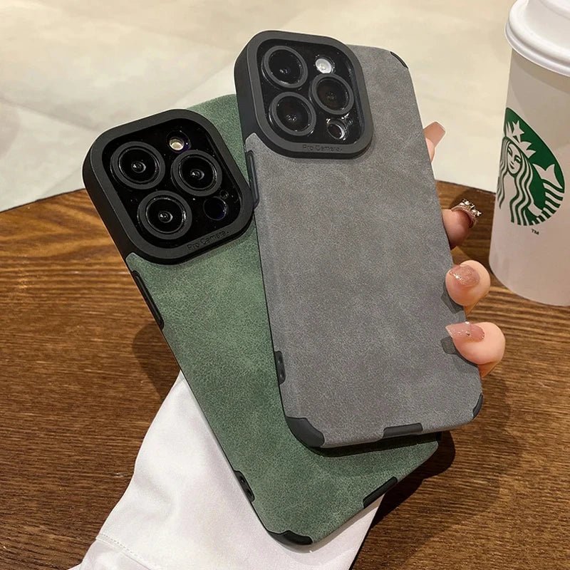 Bay + Birch™ Suede Armor iPhone Case - Bay + Birch
