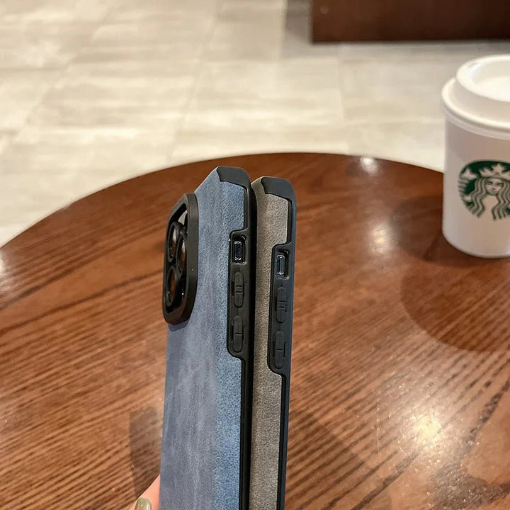 Bay + Birch™ Suede Armor iPhone Case - Bay + Birch