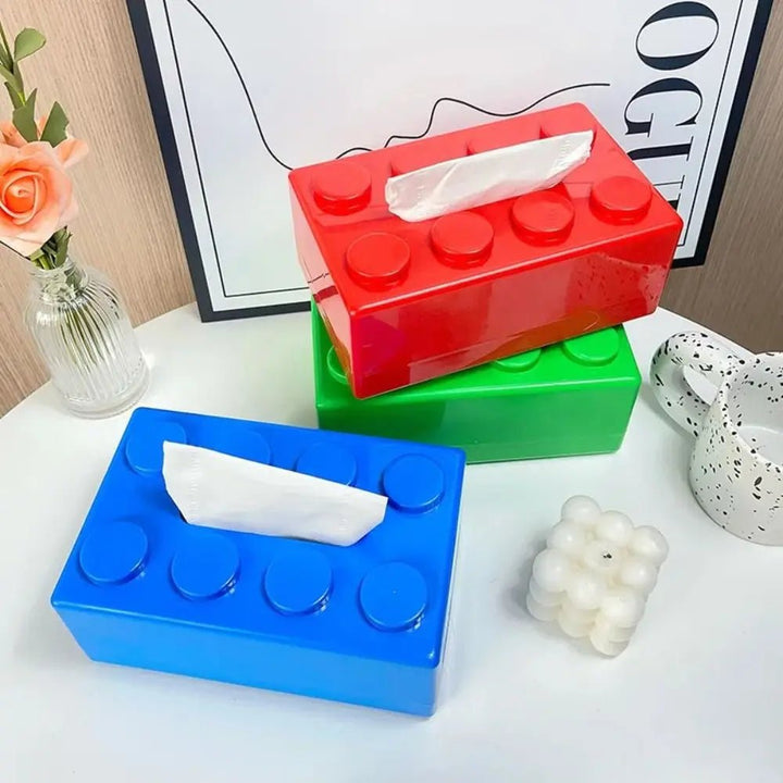 Block Tissue Box - Bay + Birch