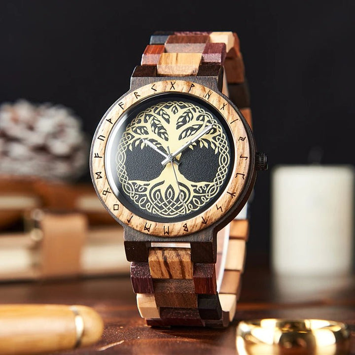 The Nordic Rune Timepiece - Bay + Birch